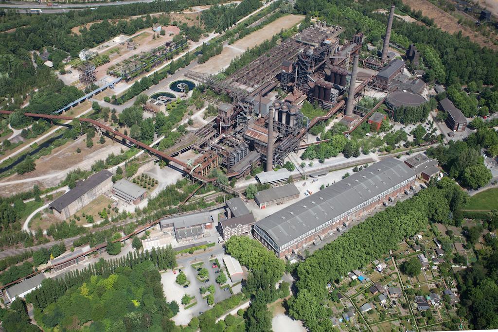 Jugendherberge Duisburg Landschaftspark Exterior foto